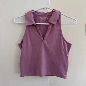 Abercrombie Collared Tank Top